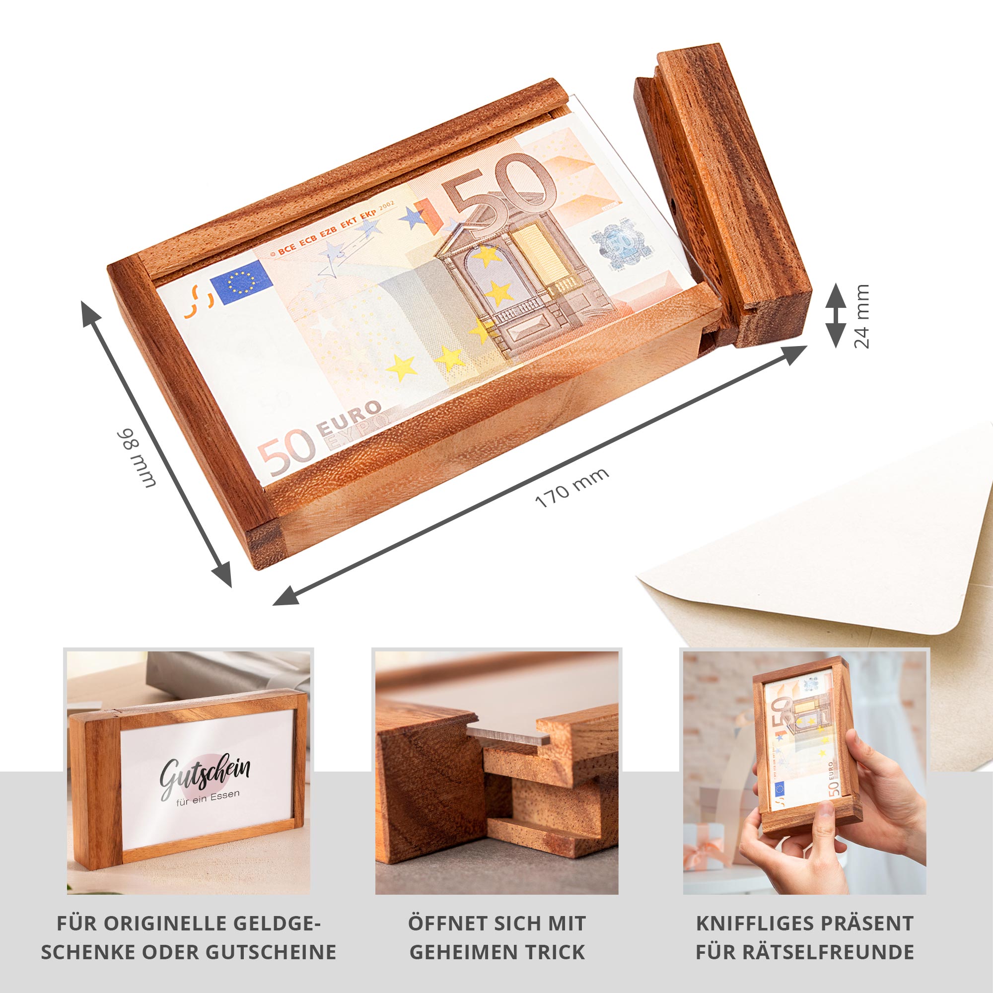 Magische Geldgeschenkbox Magische Geldgeschenkbox