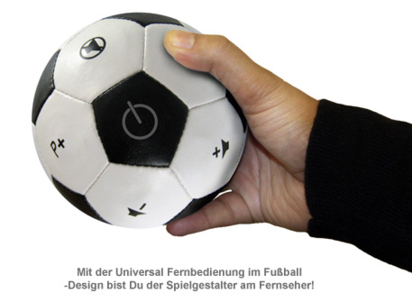 Universal Fernbedienung im Fußball-Design 1806 - 1