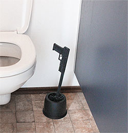 Toilettenbürste - Black Pistol 2521 - 1