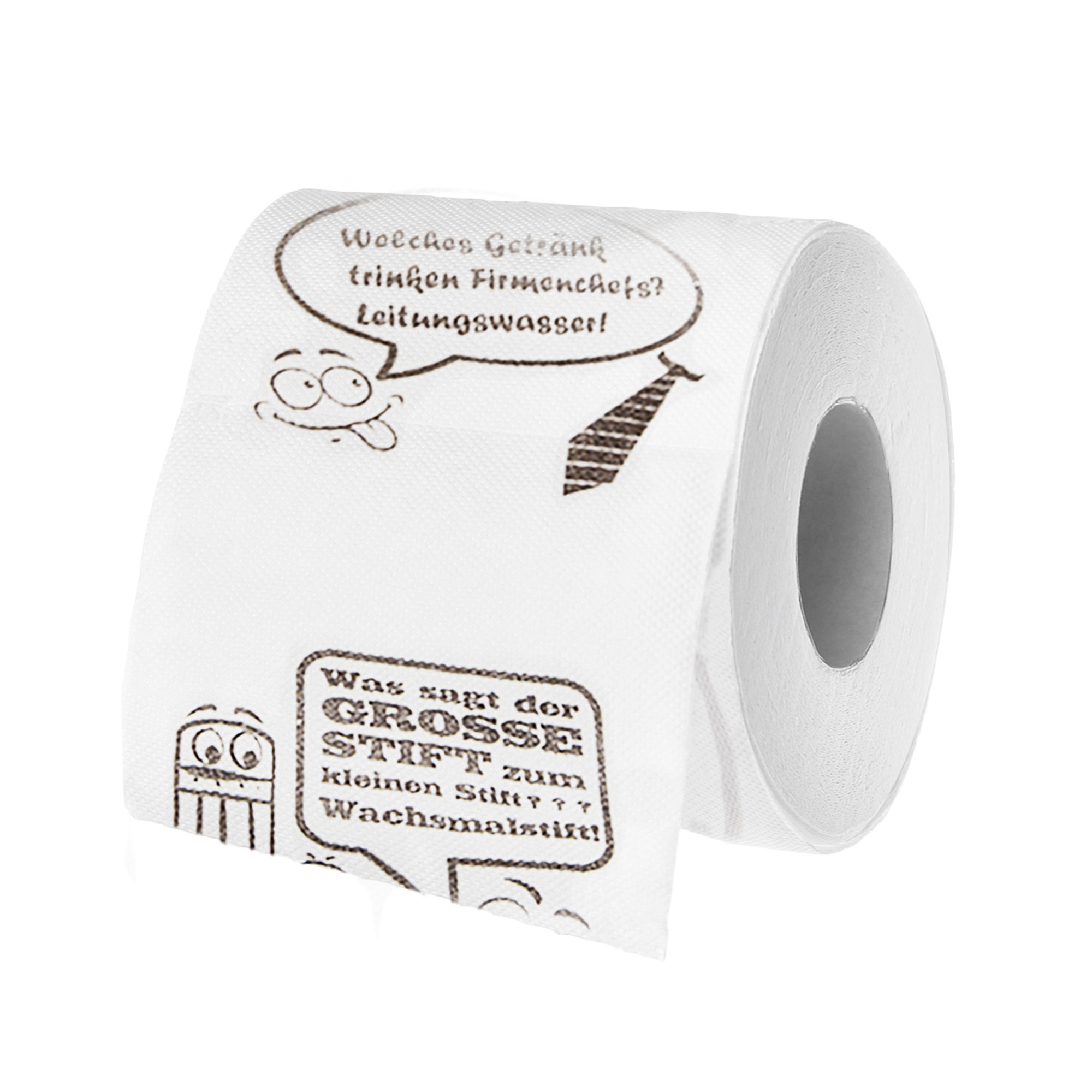 3er Set Bedrucktes Toilettenpapier - WC Witze 1046 - 5