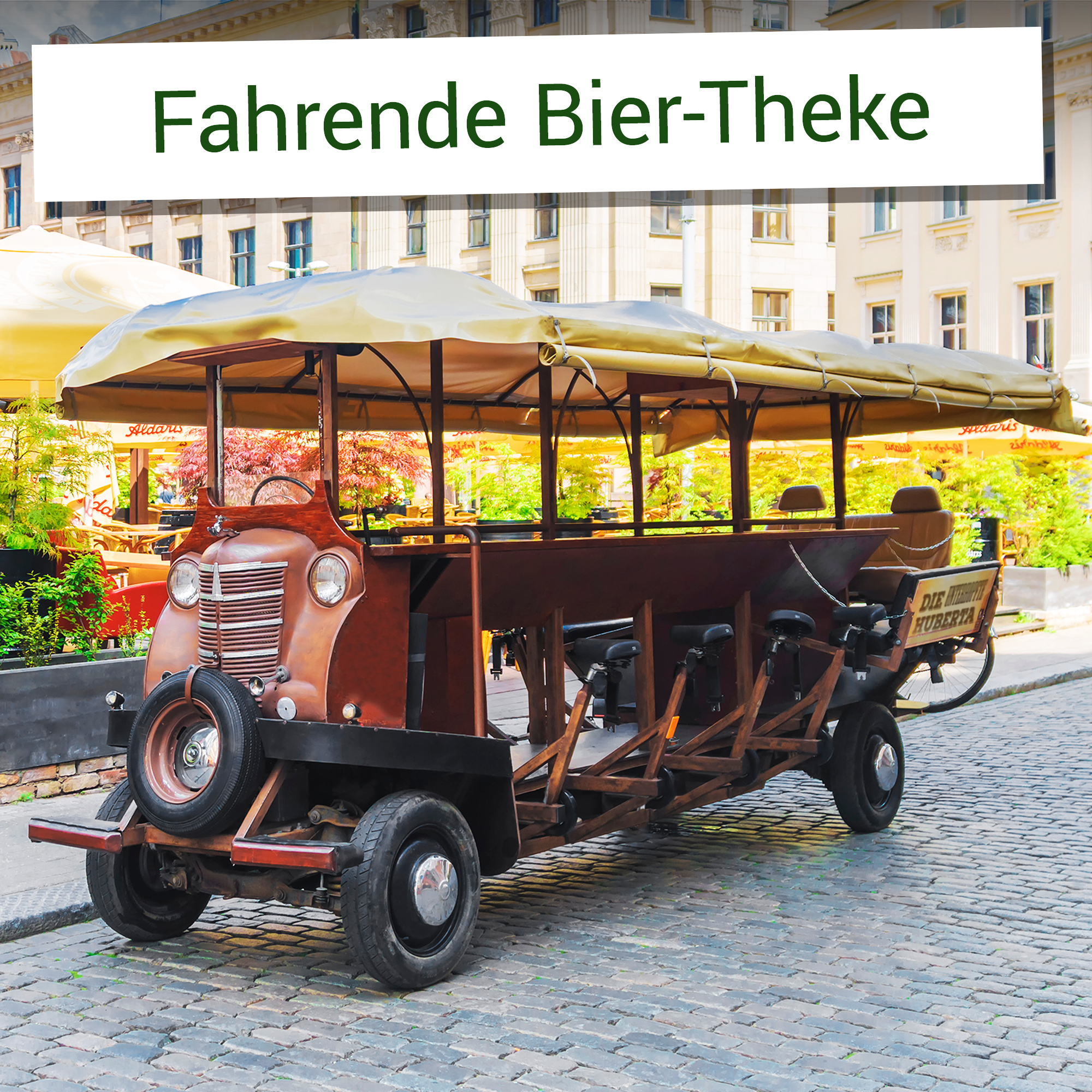 Euer eigenes Bierbike - Thekenfahrrad und Familienkutsche 3789 - 1