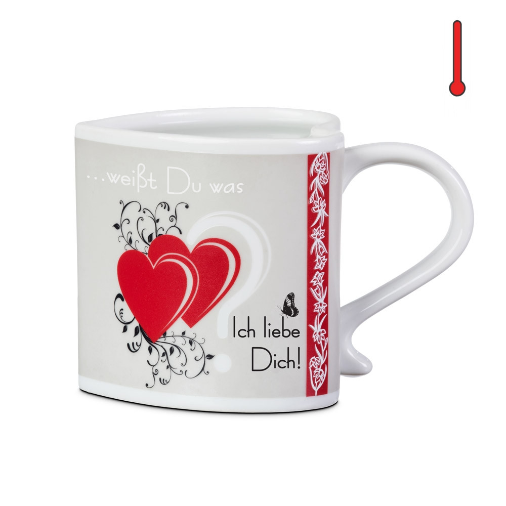 Zaubertasse - Ich liebe Dich