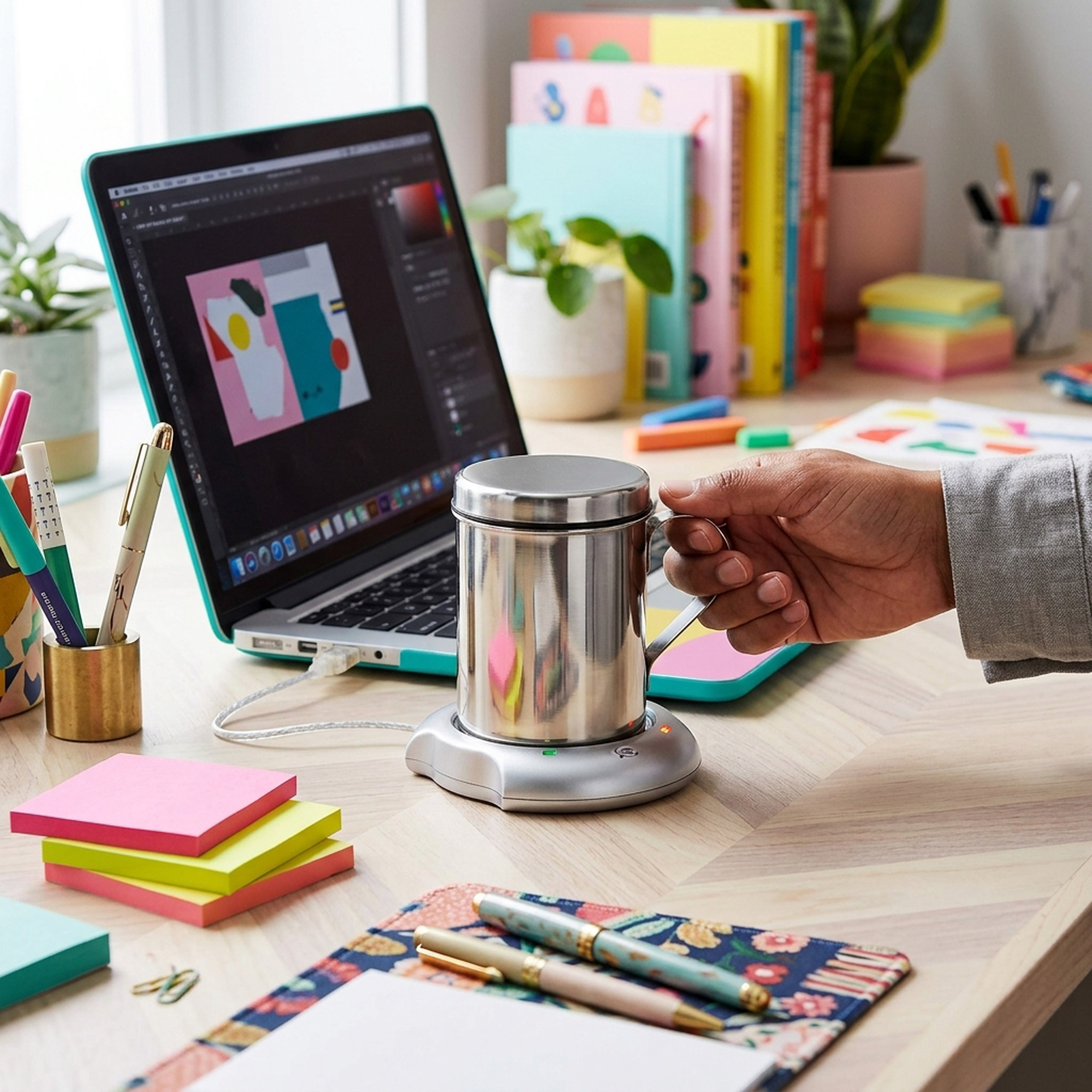 USB Tassenwärmer inkl. Tasse USB Tassenwärmer inkl. Tasse