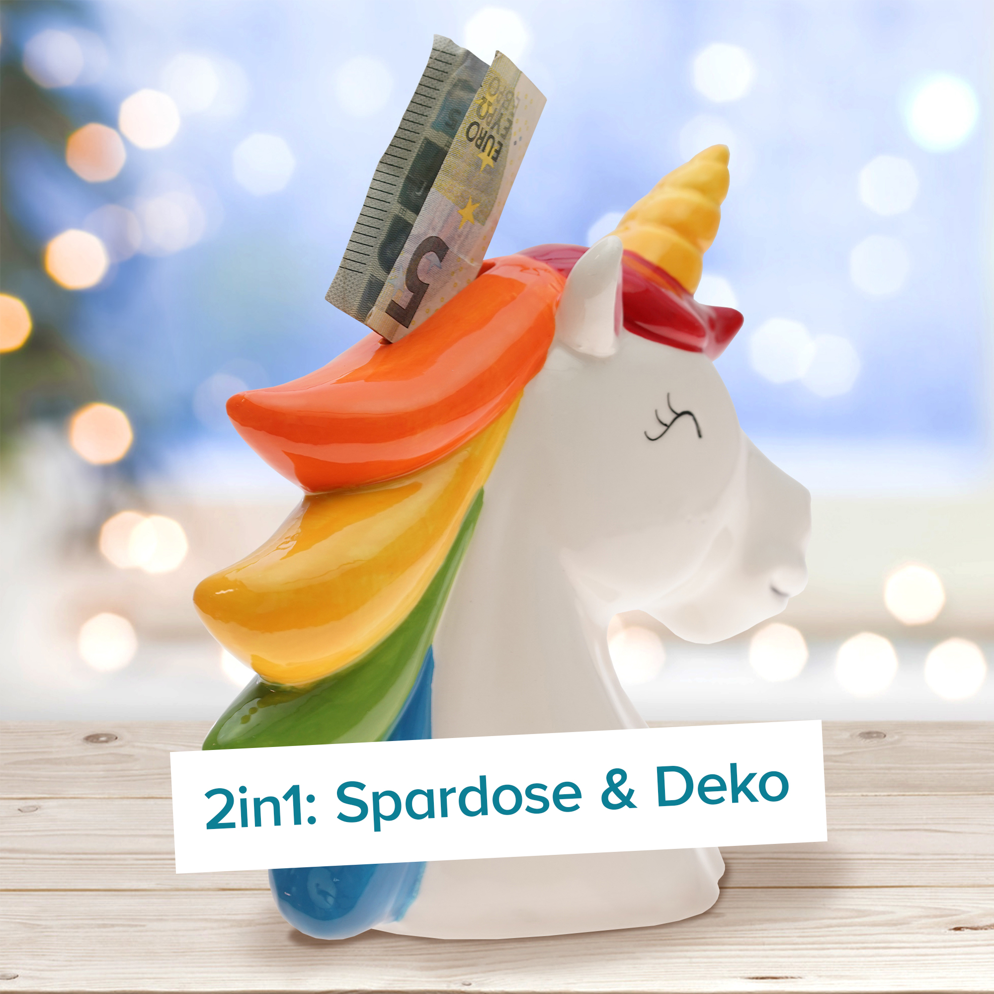 Einhorn Spardose 3417 - 7