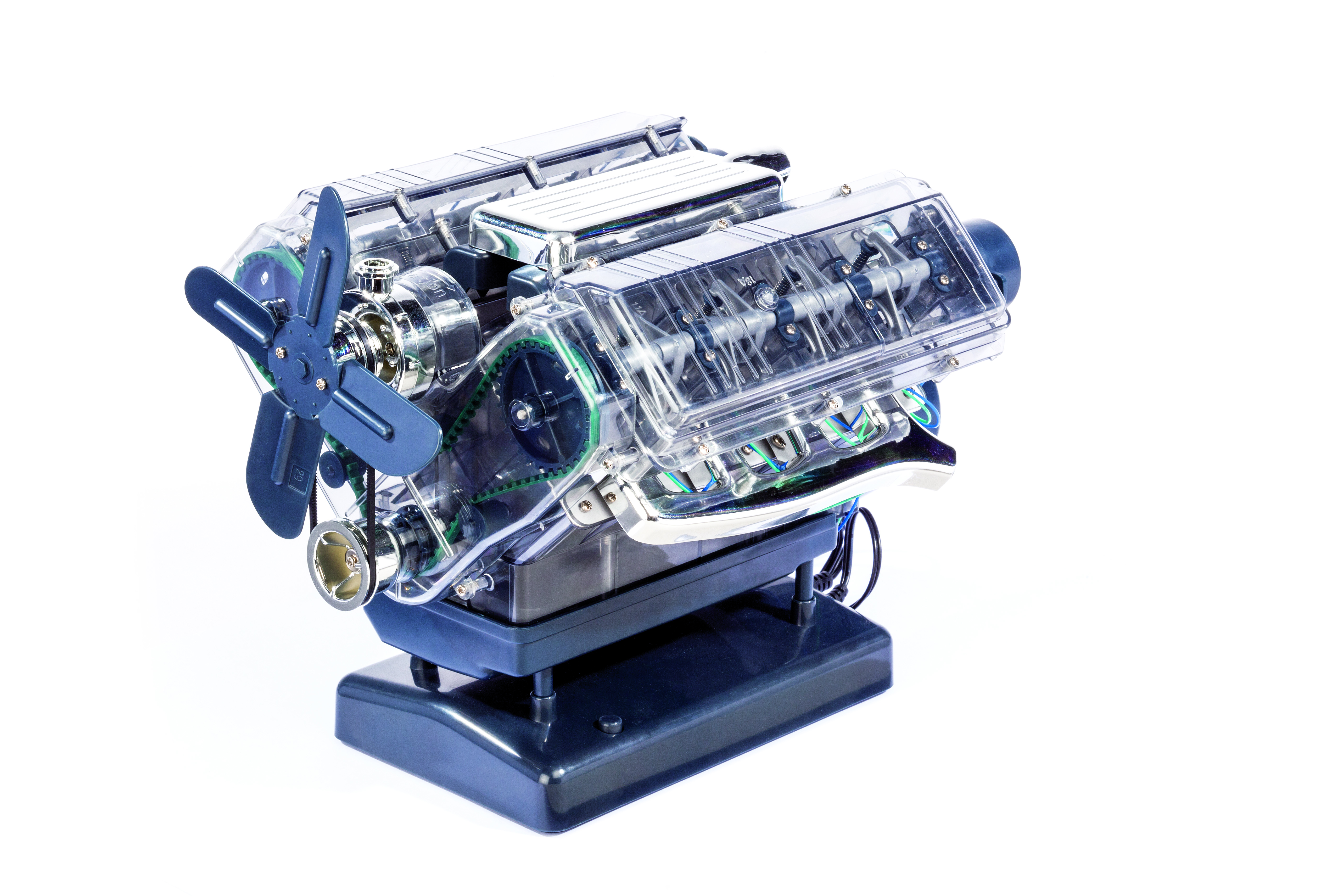 V8-Motor Bausatz - 250 Teile 2892 - 6