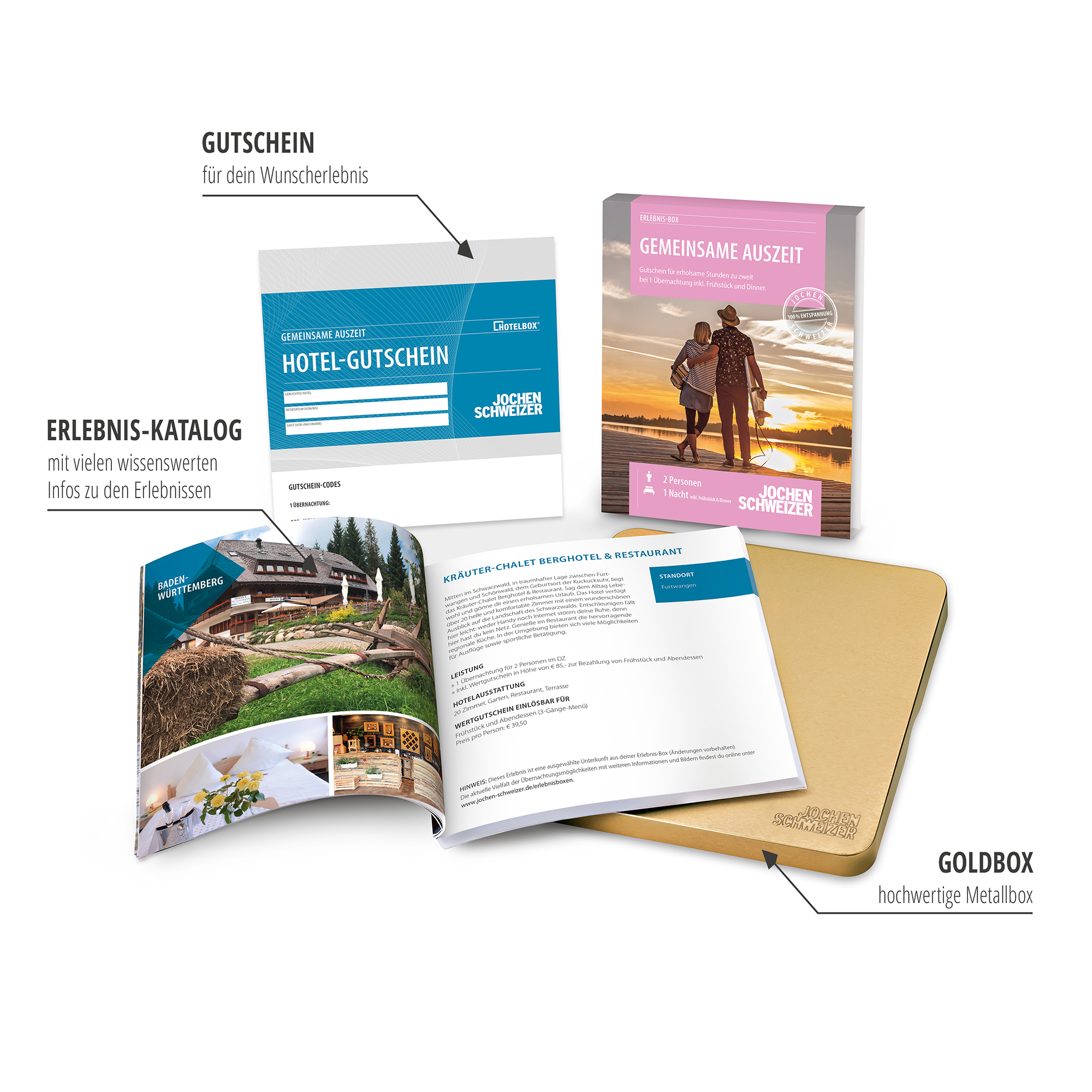 Gemeinsame Auszeit für 2 - Erlebnisgeschenk 4196 - 2