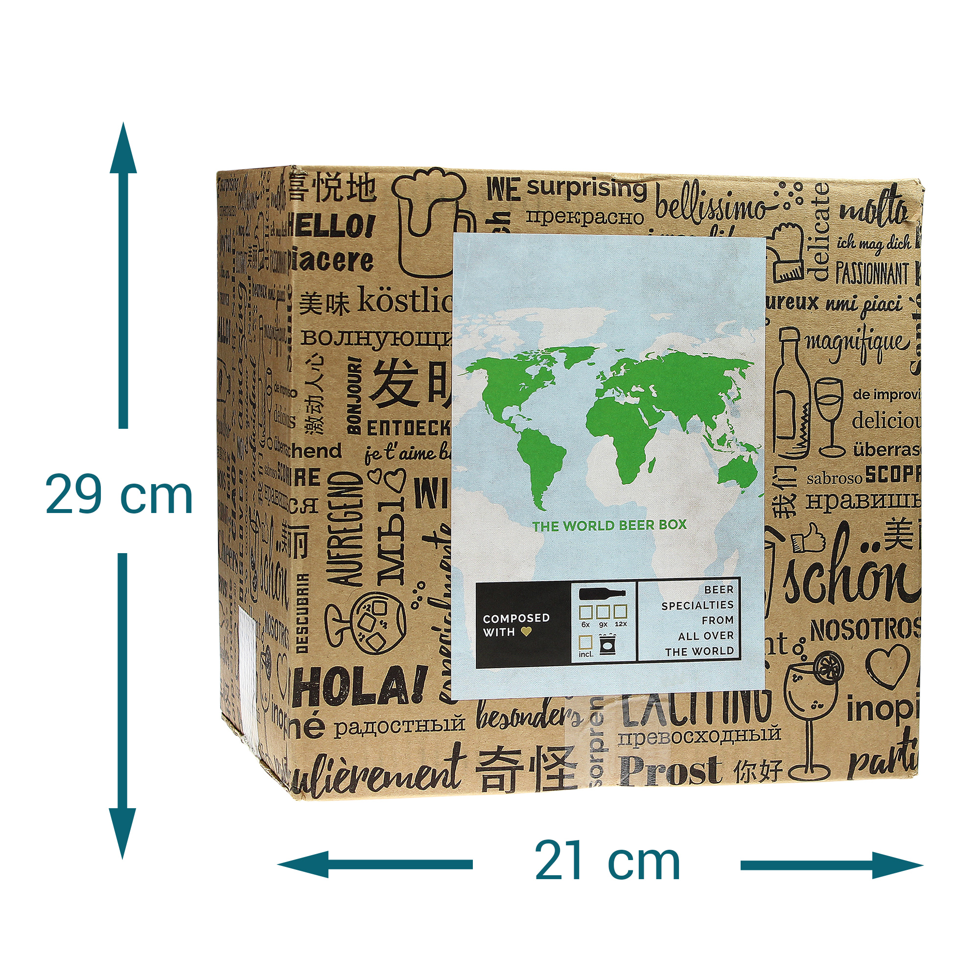 Bier Weltreise XL - 12er Geschenkbox 2792 - 7