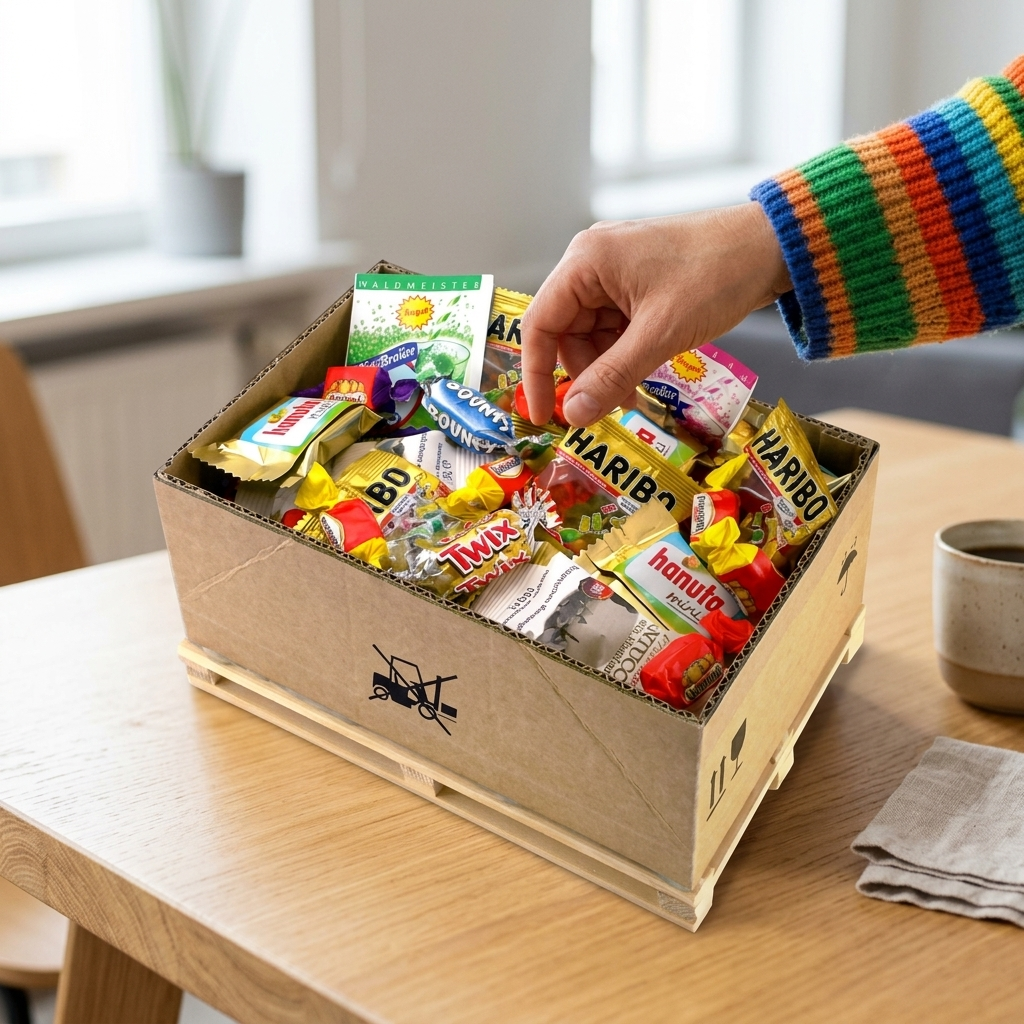 Süßigkeiten Geschenkbox