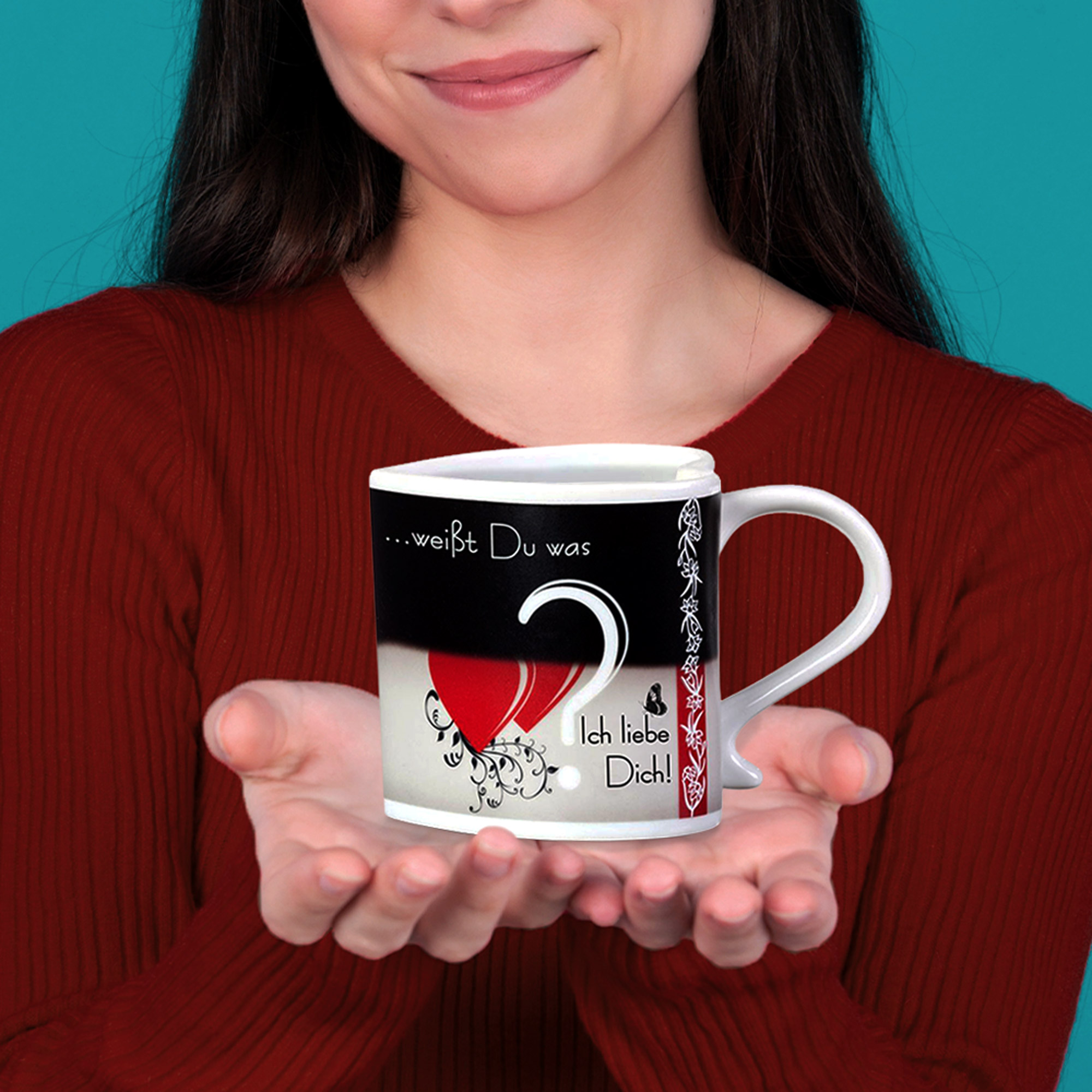 Zaubertasse - Ich liebe Dich