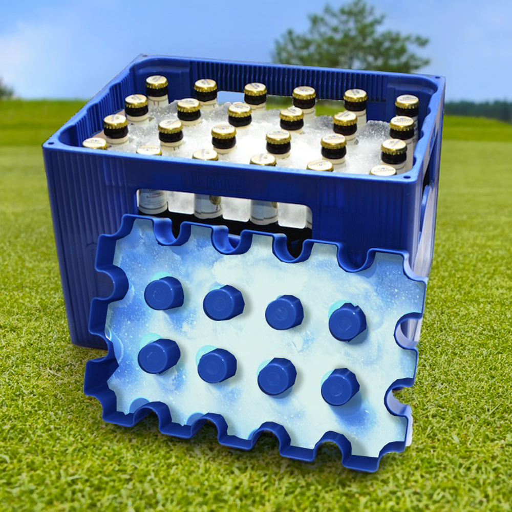 Bierkühler - Eisblockform für Bierkisten - 0,5 l Flaschen 1089 - 4