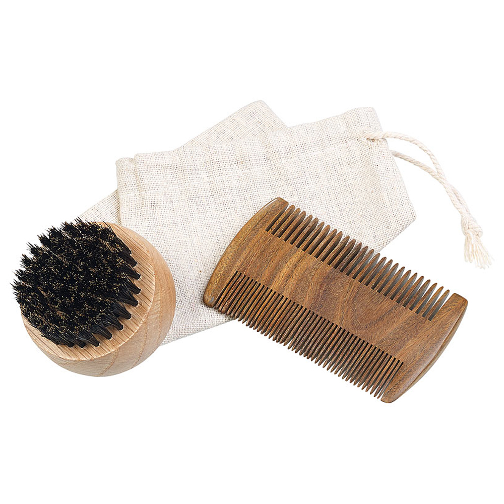 Bartpflege - Set aus Holz 3810 - 1