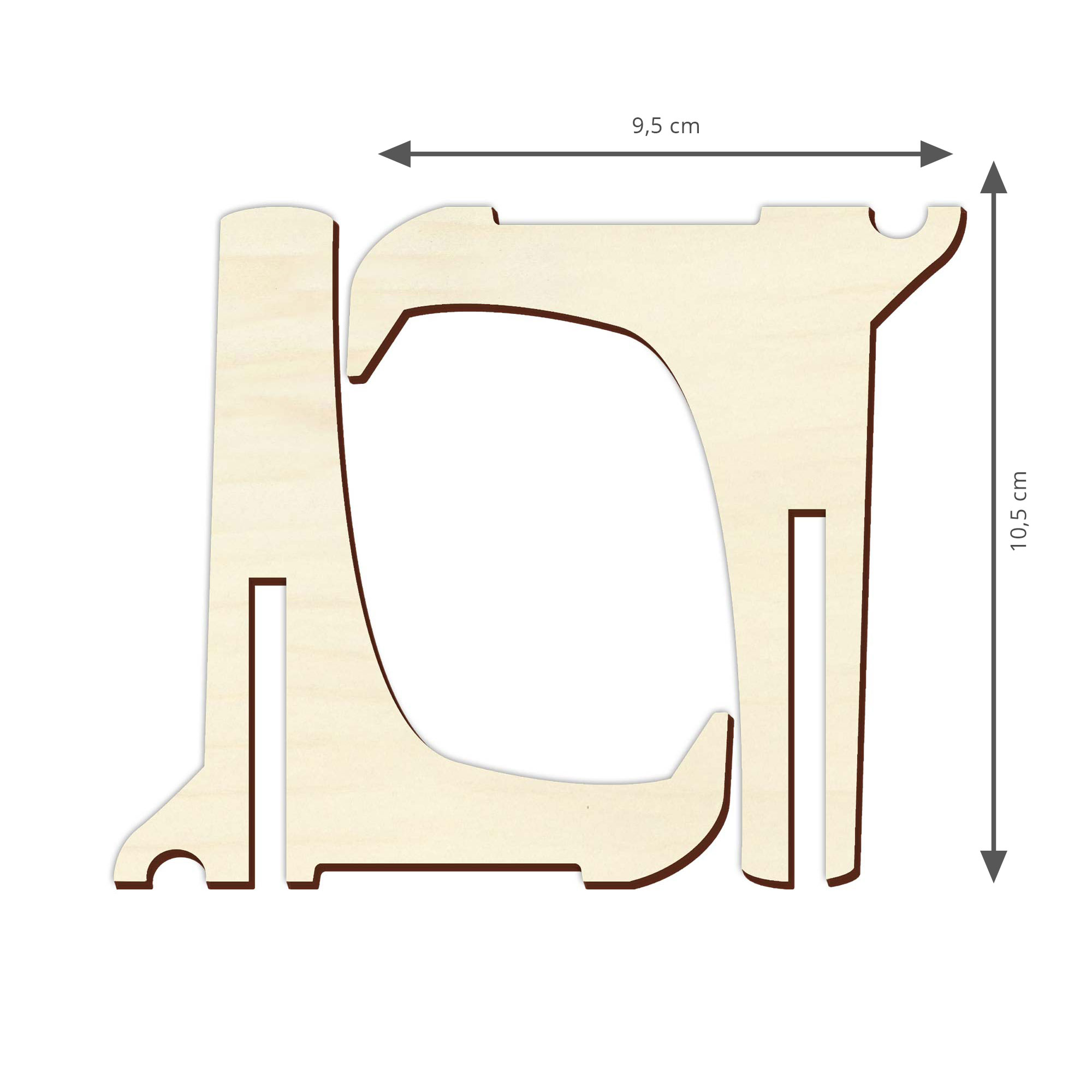 Holzständer für Baumscheiben - Displayständer als Aufsteller Holzständer für Baumscheiben - Displayständer als Aufsteller