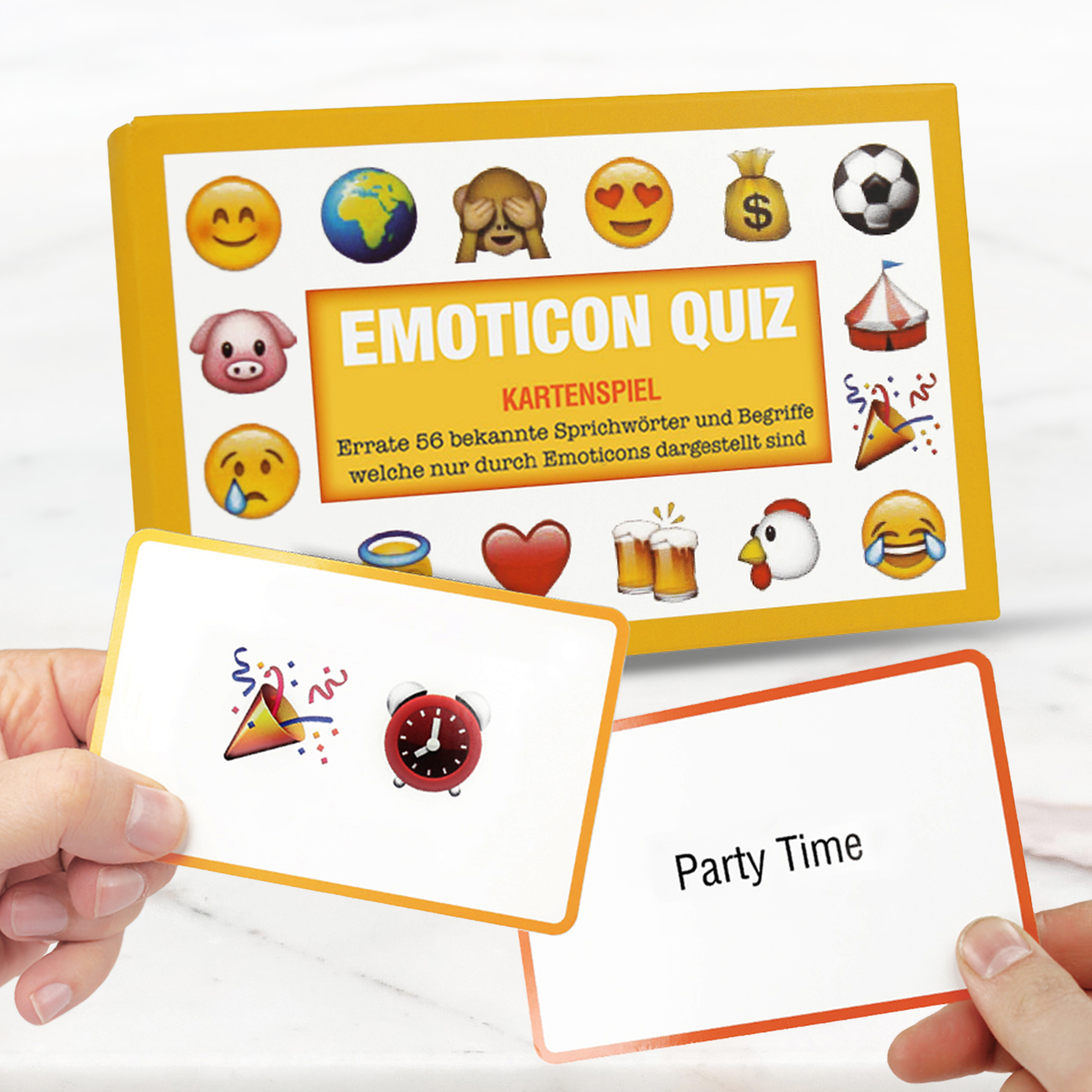 Emoticon Quiz - Kartenspiel 3551