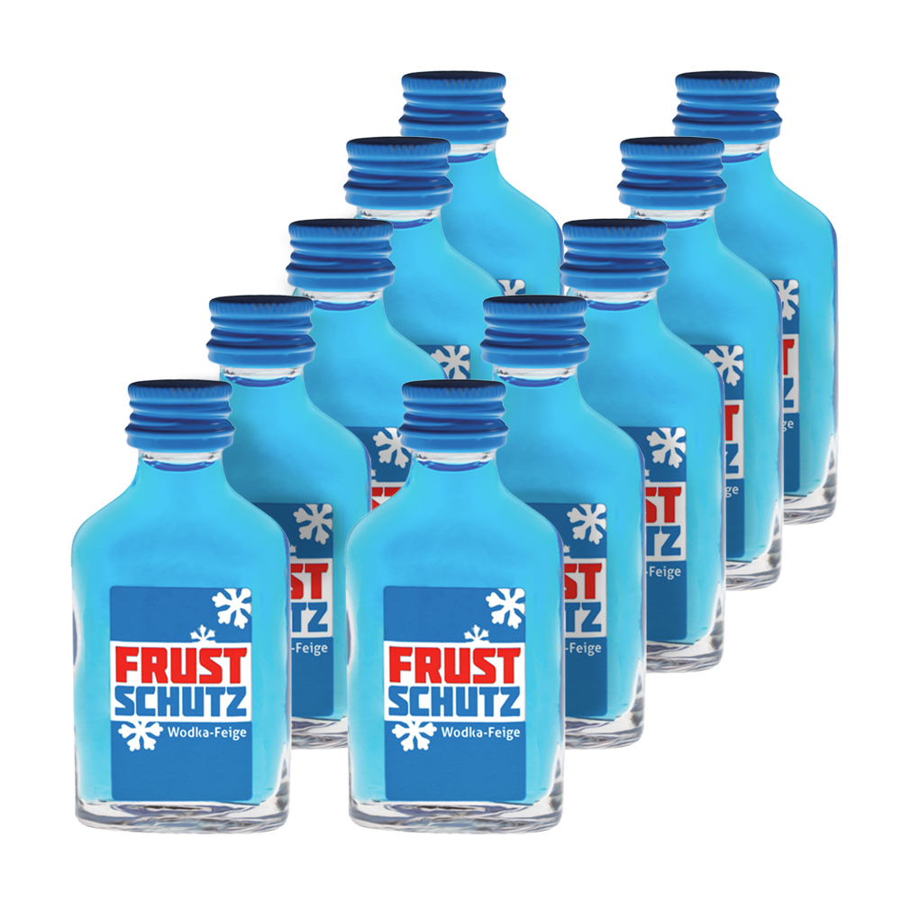 Frustschutz - 20 ml Wodka Feige - 10er Set 3184 - 2