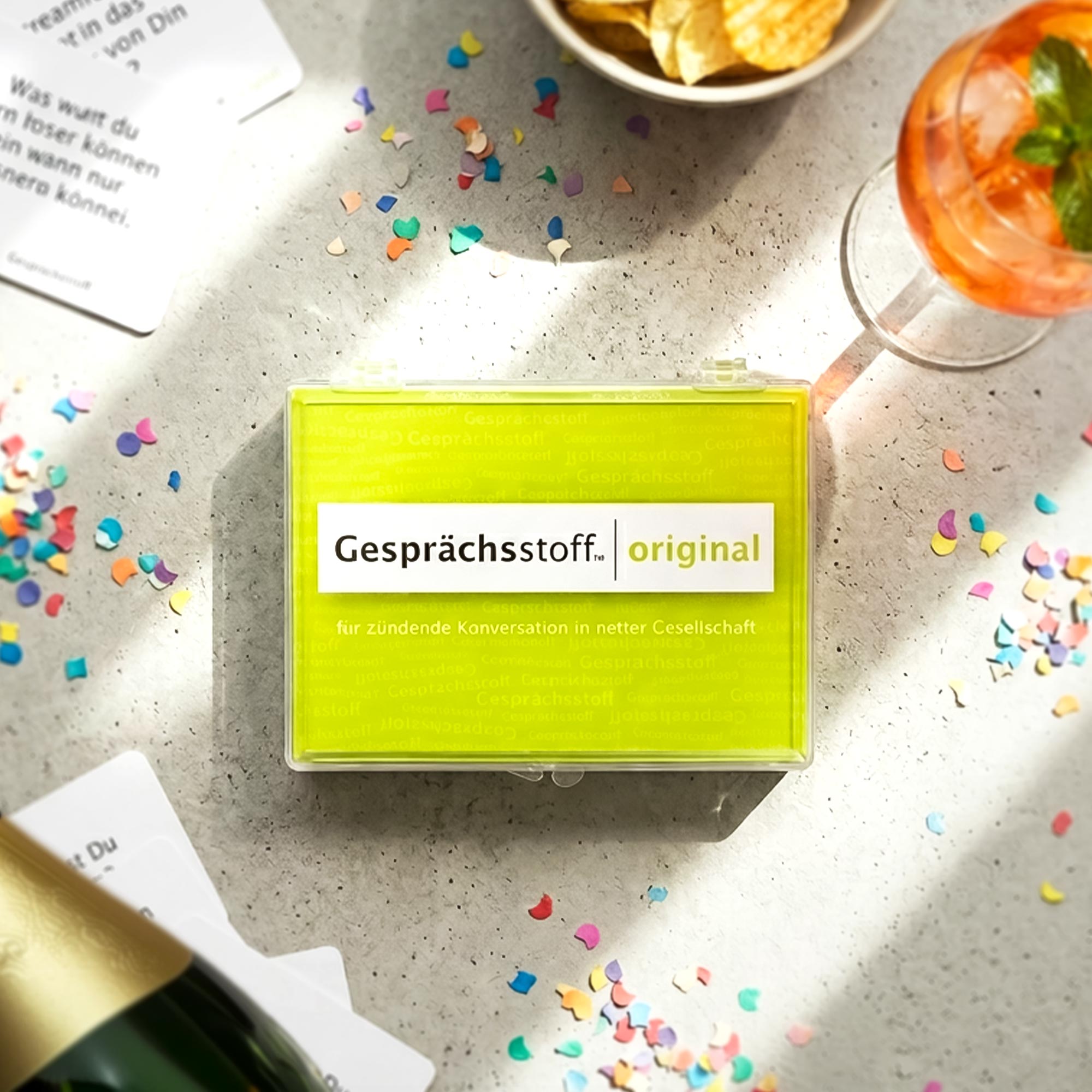Gesprächsstoff Partyspiel Gesprächsstoff Partyspiel