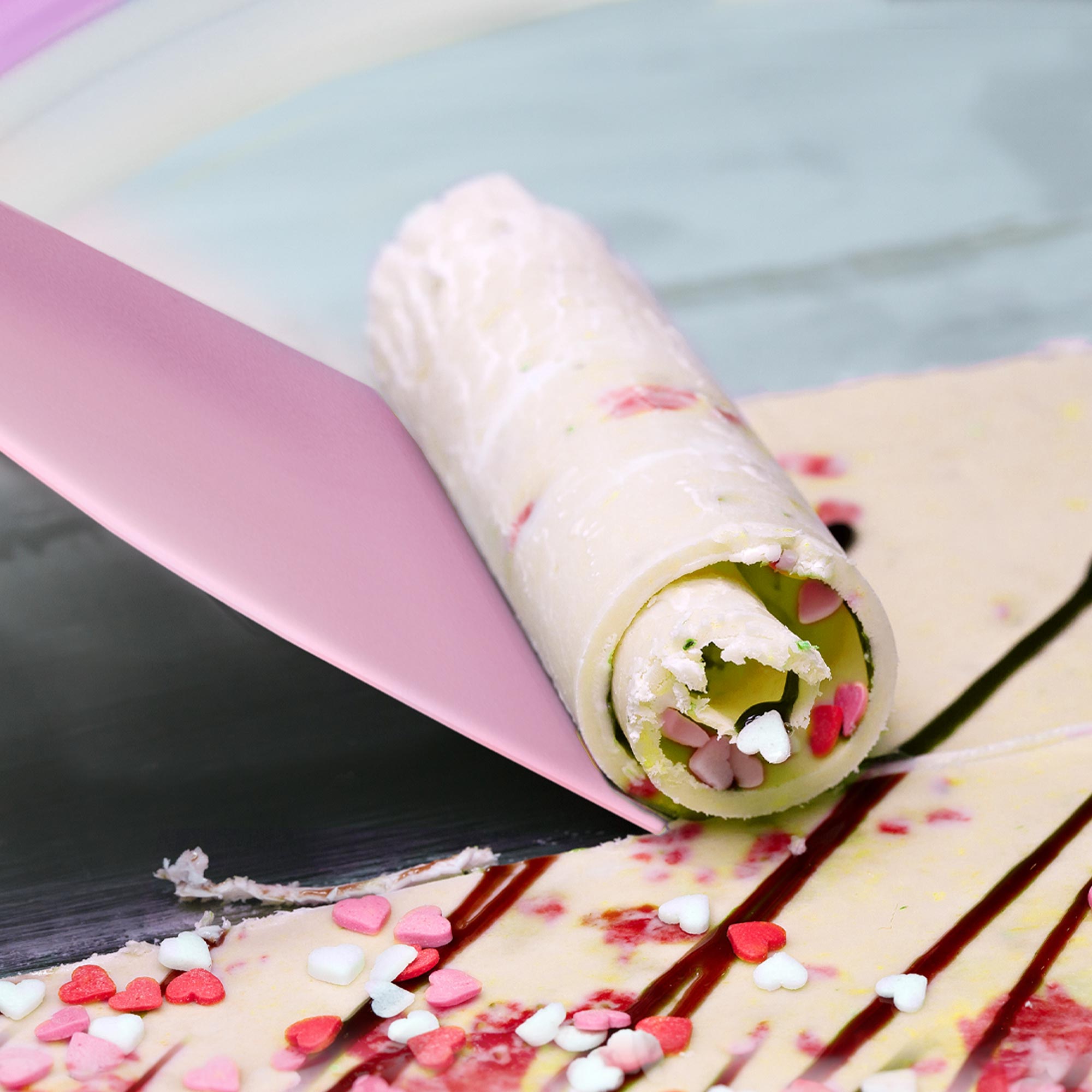 Gerolltes Eis selber machen - Ice Rolls DIY Set