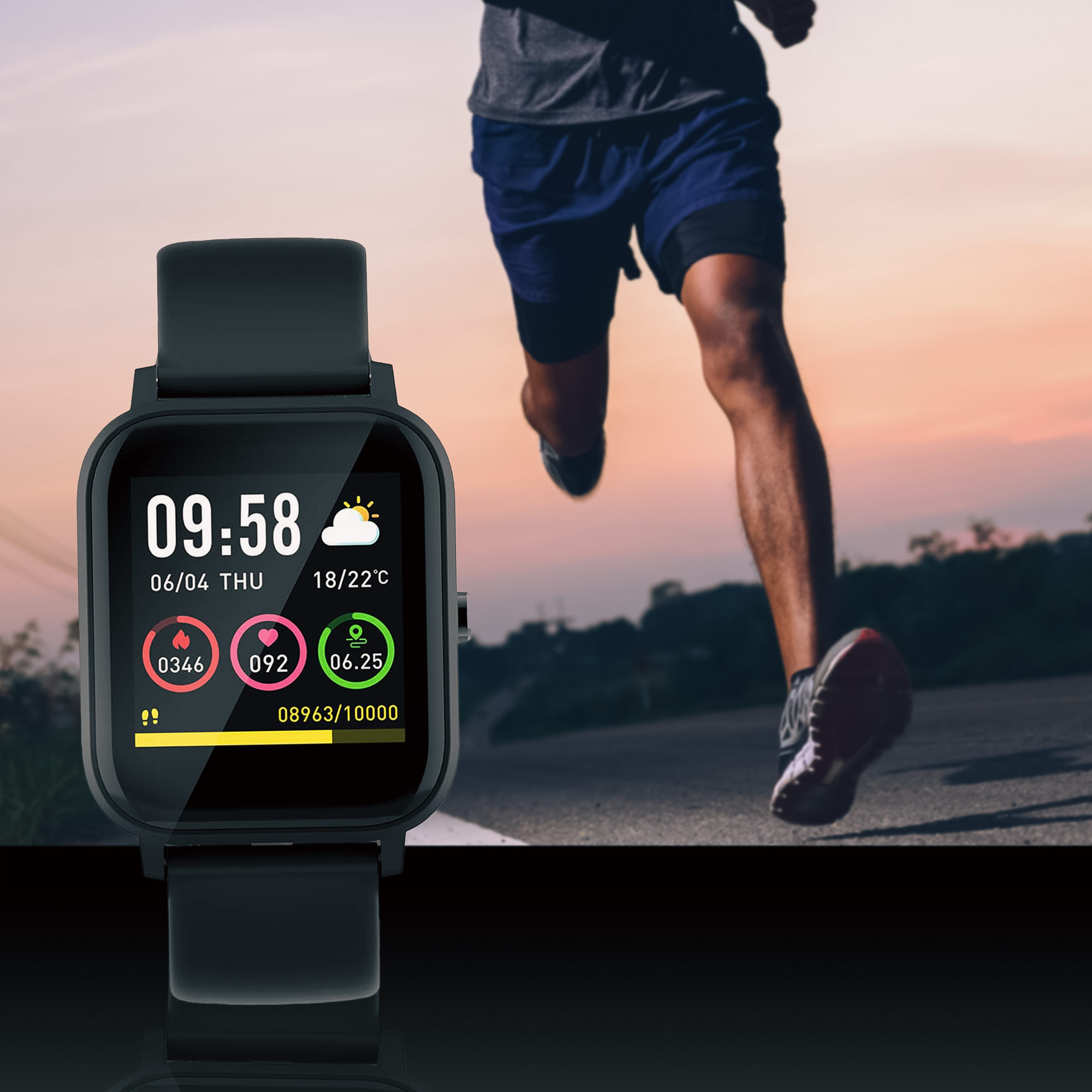 Smartwatch - Armband Sportuhr 2221-MZ - 2