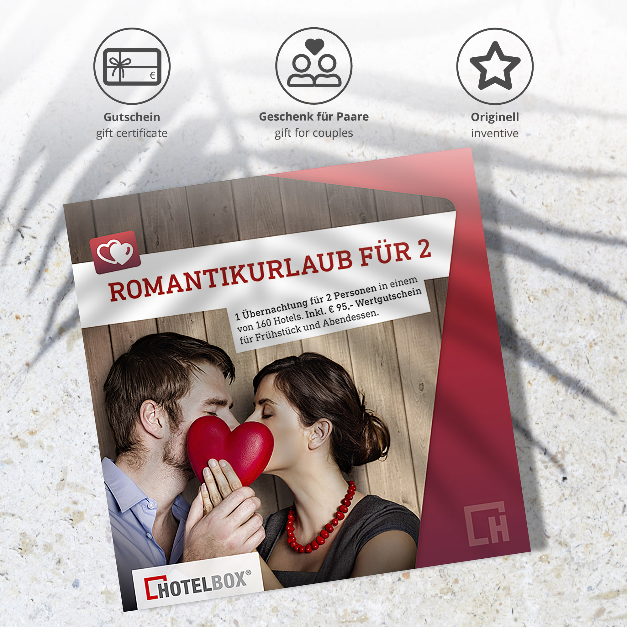 Romantikurlaub für 2 - Kurzurlaub Hotelgutschein