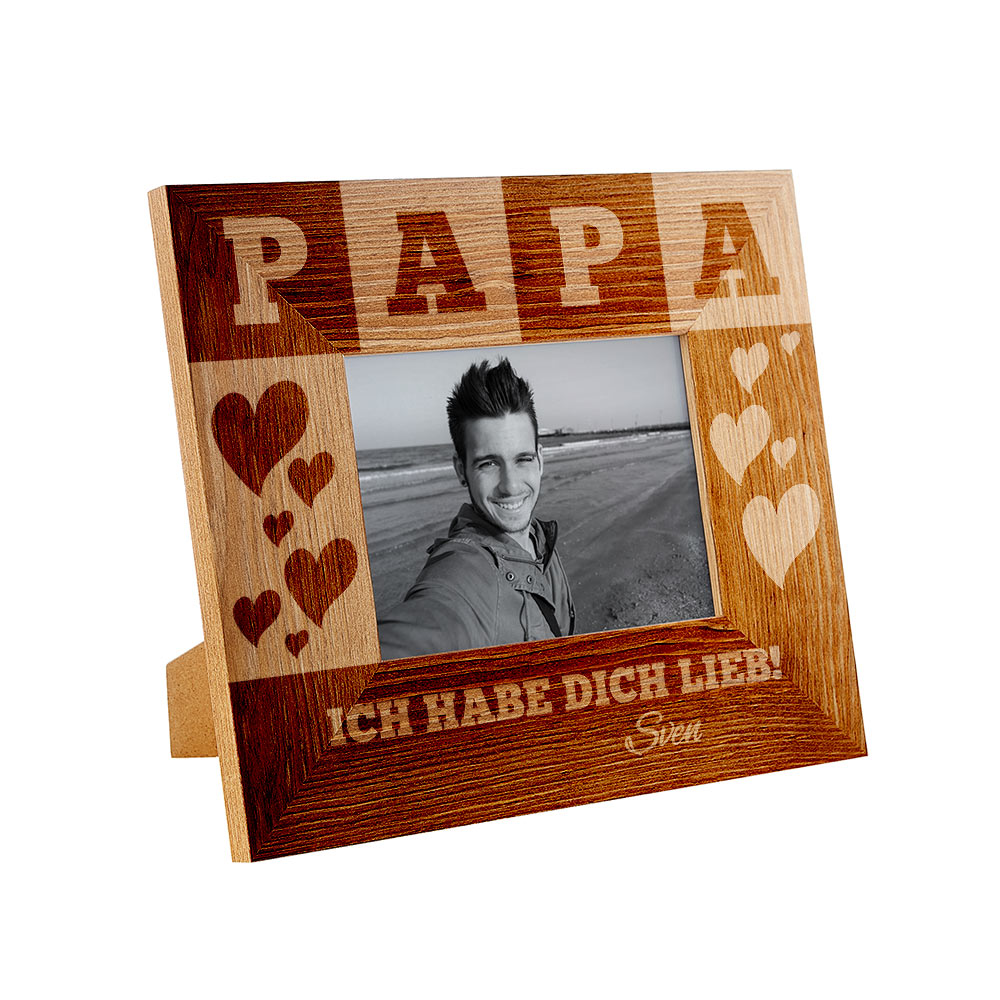 Personalisierter Bilderrahmen für Papa 2208 - 4