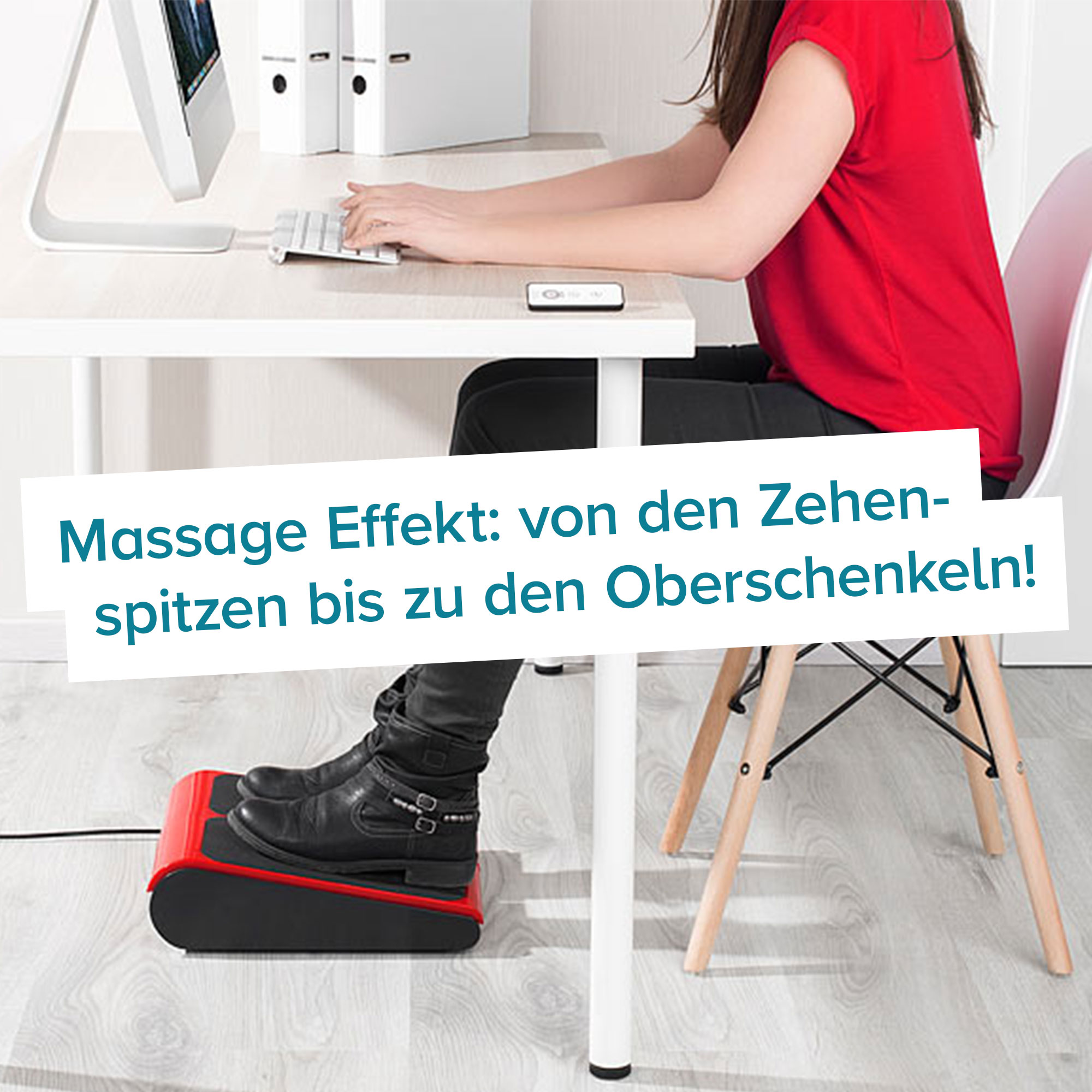 Fuß-Vibrationsplatte mit Massage-Wirkung 4115 - 4