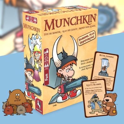 Munchkin 1+2 - Kartenspiel