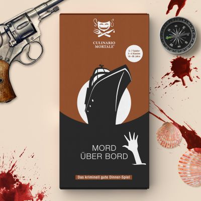 Krimidinner Zuhause - Mord über Bord