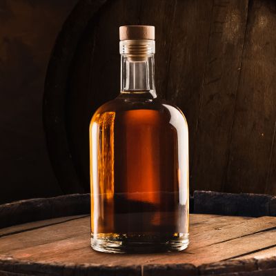 Glaskaraffe mit Verschluss - 700ml