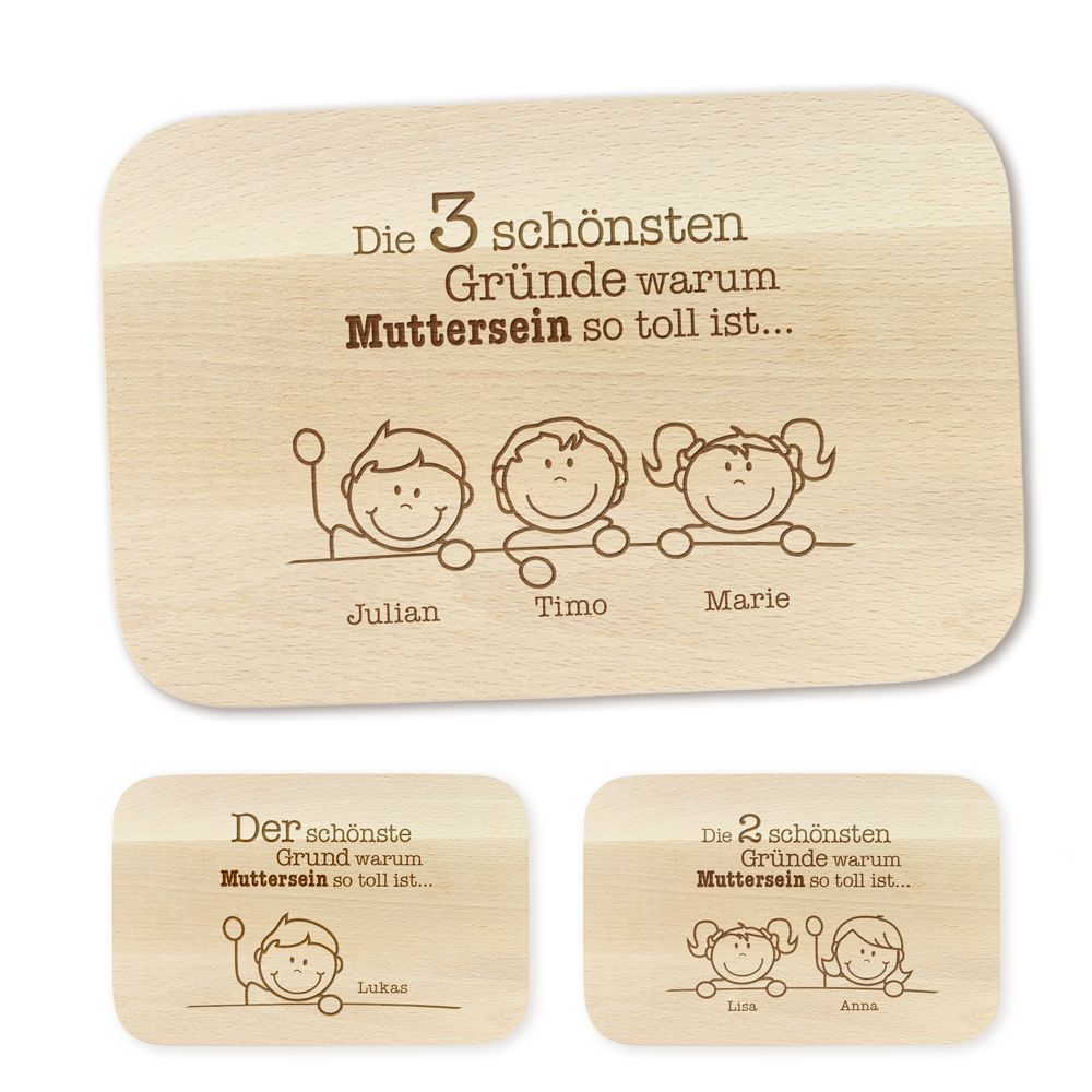 Frühstücksbrettchen 'Duisburger Wörter' – 23,5 X 14,5 Cm Aus Lebensmittelechtem HPL, Spülmaschinenfest & Bruchfest