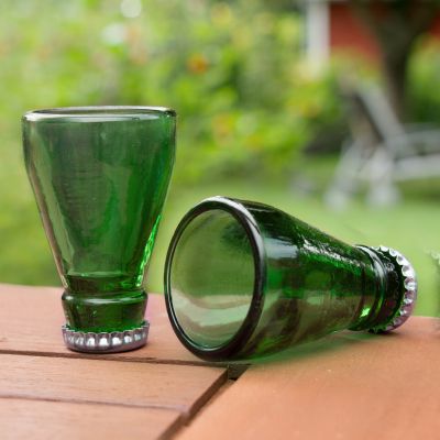 Schnapsgläser Bierflasche - 2er Set