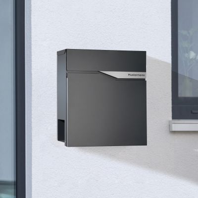 Briefkasten mit Zeitungsfach