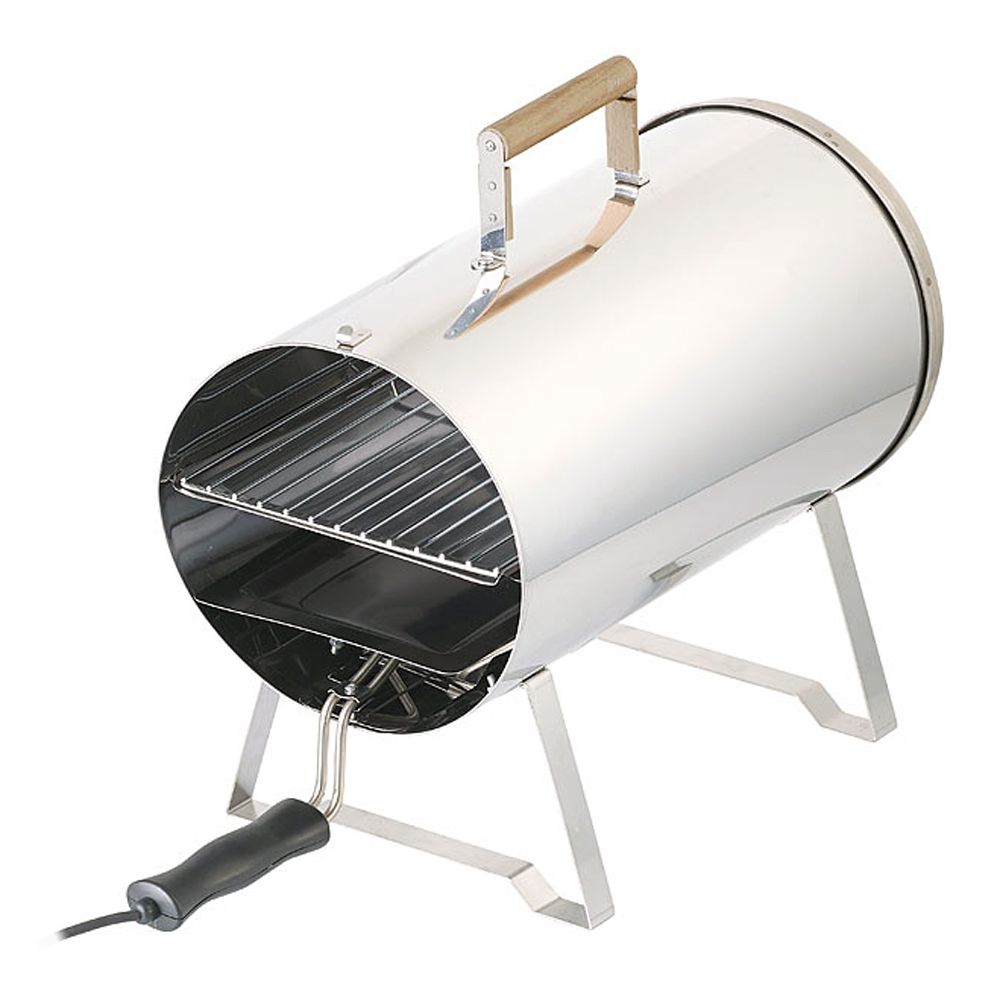 BBQ Smoker Grill elektrisch aus Edelstahl