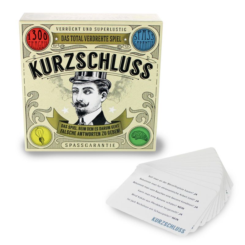 Kartenspiel Arschkarte mit 400 Schätzfragen lustig und verrückt