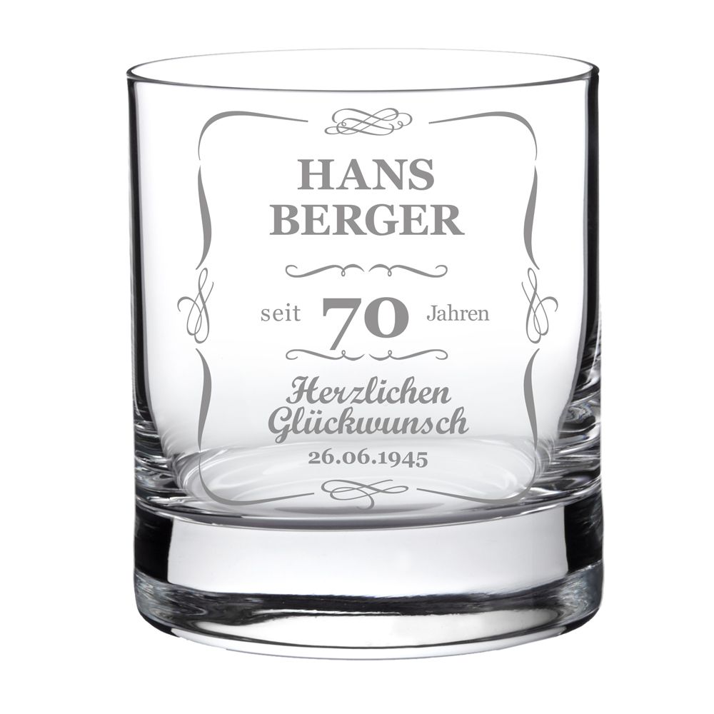 Blanton's Whiskey Glass Custom Engraved – 10 Oz Twisted Rocks