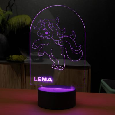 LED Einhorn - Dekolicht