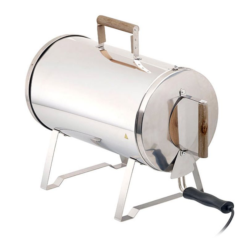 BBQ Smoker Grill elektrisch aus Edelstahl