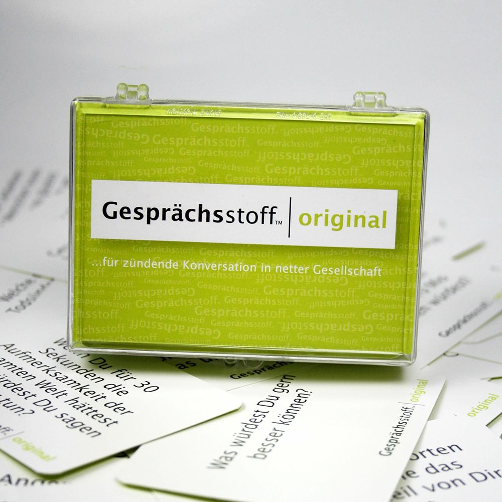 Gesprächsstoff Partyspiel