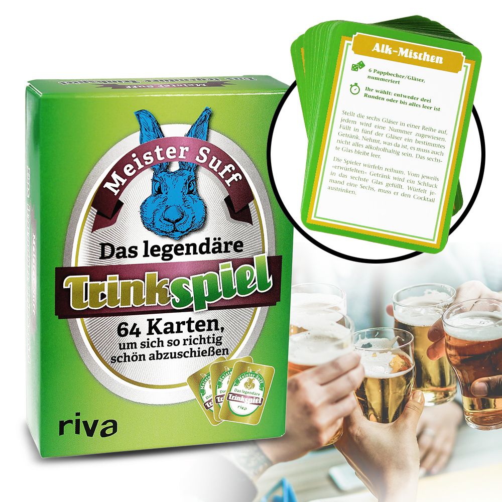 Kartenspiel Arschkarte mit 400 Schätzfragen lustig und verrückt