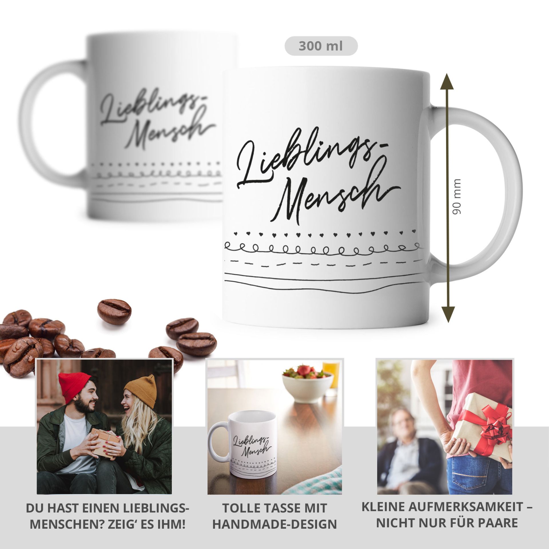 Trump 'I'll Be Back' Terminator Tasse – Weiß Mit Schwarzem Rand, 0,33 L, Mikrowellengeeignet