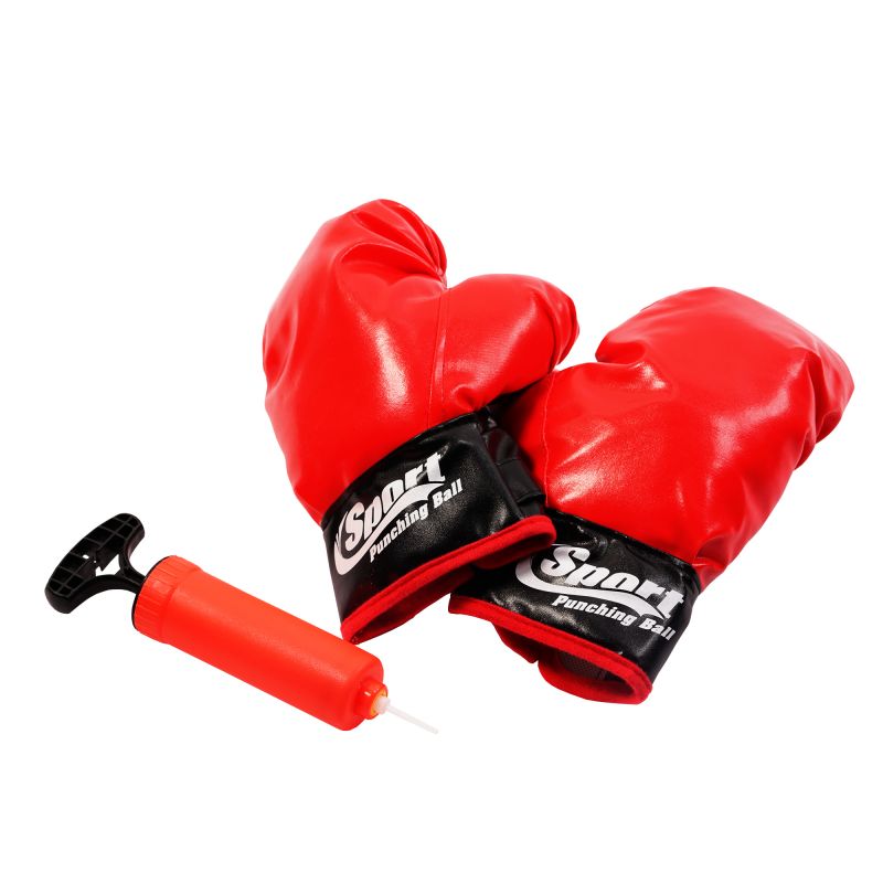 BAY® STAR Boxset 80 Cm Gefüllt Sandsack Boxhandschuhe Boxsack Box-Set