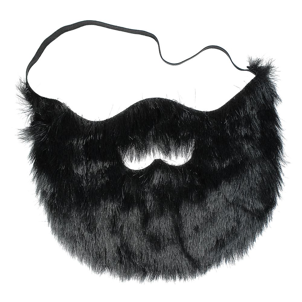 Party Discount Bartkarte Mit 6 Bärten – Schwarz, Braun & Rot Für Kostüme & Verkleidung