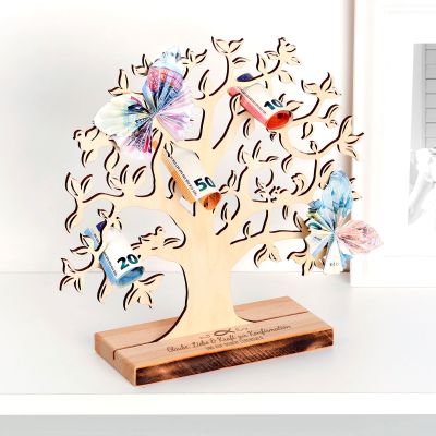Großer Geldbaum - Geldgeschenk zur Konfirmation