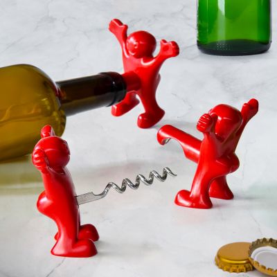 Penis Korkenzieher, Flaschenöffner und Verschluss -