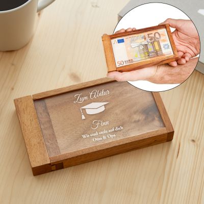 Magische Geldgeschenkbox zum Abitur