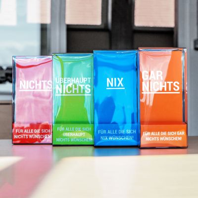 Das Nix Geschenk - 4er Set