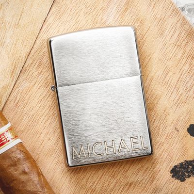 Zippo Feuerzeug mit Gravur - Name
