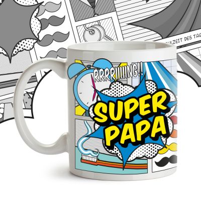 Comic Tasse - Super Papa