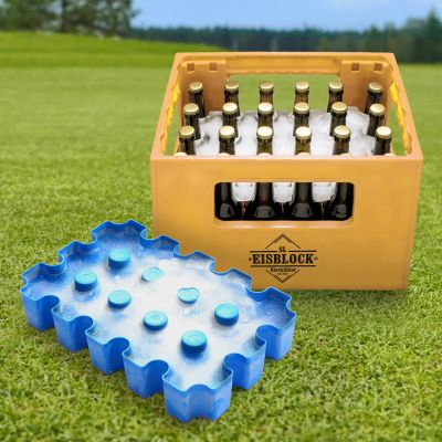 Bierkühler - Eisblockform für Bierkisten - 0,33 l