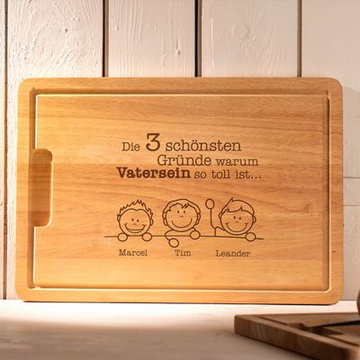 Schneidebrett - Warum Vatersein so toll ist