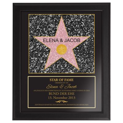 Star of Fame - Hochzeitsbild