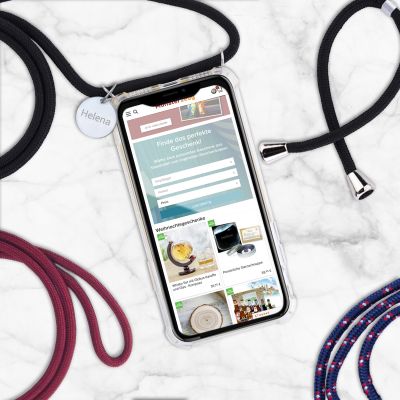 Personalisierte Smartphone Kette - 3 Farben